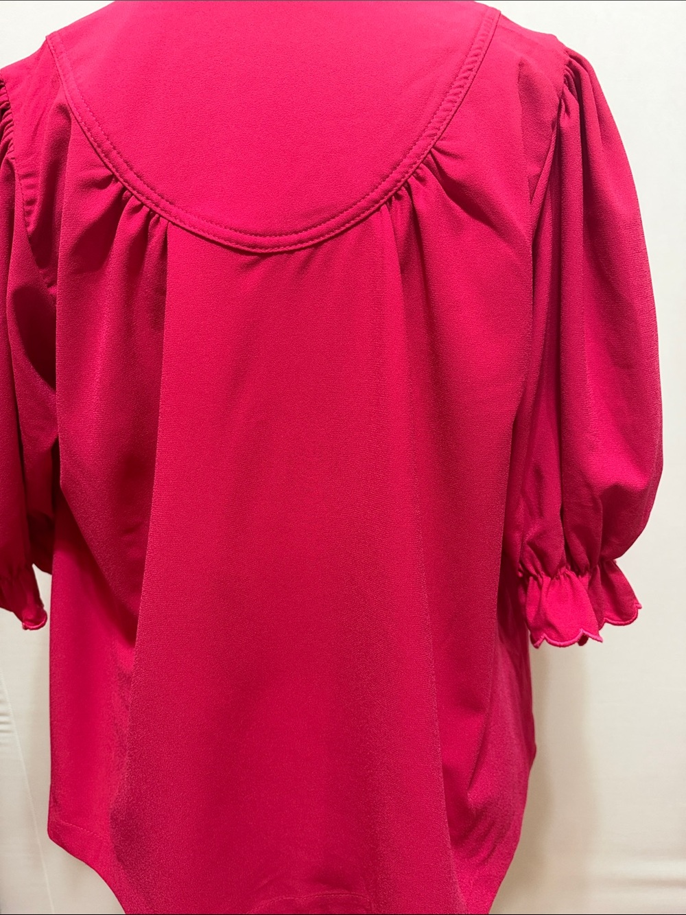 Pomander Place Selena Top in Raspberry - Picture 3 of 6